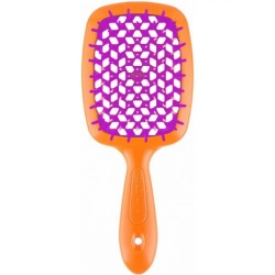 Фото Janeke - Щетка Superbrush малая оранжево-фиолетовая, 17,5 х 7 х 3 см