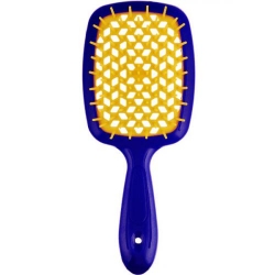 Фото Janeke - Щетка Superbrush малая сине-желтая, 17,5 х 7 х 3 см