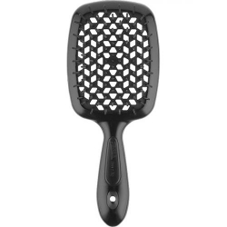 Фото Janeke - Щетка Superbrush с закругленными зубчиками черная, 17,5 х 7 х 3 см