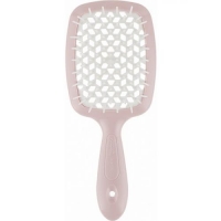 Janeke - Щетка Superbrush с закругленными зубчиками, пудра, 20,3 х 8,5 х 3,1 см щетка для удаления пыли airline ab f 01