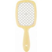 Janeke - Щетка Superbrush малая желто-белая, 17,5 х 7 х 3 см masil массажная щетка для головы