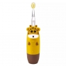 Детская электрическая звуковая зубная щетка RL 025 Baby 1+, желтая, 1 шт