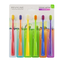 Revyline - Набор зубных щеток SM5000, 6 шт vanstore стакан для зубных щеток bees light