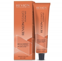 Revlon Professional - Перманентный краситель с гиалуроновой кислотой медные оттенки, 7-44 Блондин гипер-медный, 60 мл