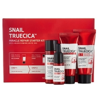 Some By Mi - Стартовый набор Snail Truecica Miracle Repair Starter Kit, 4 средства natinco стартовый набор мини версий минеральных пудр для лица натуральные оттенки