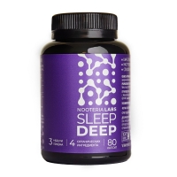 Nooteria Labs - Комплекс Sleep Deep, 80 капсул глицин вис капсулы 36 шт