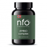 Norwegian Fish Oil - Амино-комплекс, 180 капсул nooteria labs комплекс для работоспособности памяти и концентрации mindbooster 40 капсул