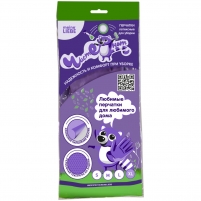 Фото Универсальные хозяйственные латексные перчатки "Чистенот", размер XL