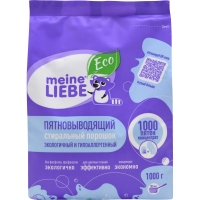 Meine Liebe - Гипоаллергенный пятновыводящий стиральный порошок-концентрат "1000 пятен", 1 кг - фото 1