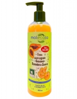 Molecola - Гель для душа «Баланс» с папайей и дыней, 400 мл штопор бутылка вхламинго 10 5 х 2 5 см