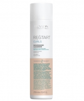 Revlon Professional ReStart Nourishing Cleanser - Бессульфатный питательный шампунь для вьющихся волос, 250 мл тонизирующий шампунь для волос с охлаждающим эффектом alpha homme pro