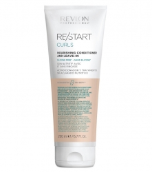 Фото Revlon Professional ReStart Nourishing Conditioner - Питательный кондиционер и несмываемый уход для вьющихся волос, 200 мл