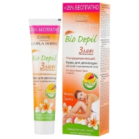 Eveline Cosmetics - Ультраувлажняющий крем для депиляции сухой и чувствительной кожи, 125 мл ультраувлажняющий крем для век с гиалуроновой кислотой 15 мл