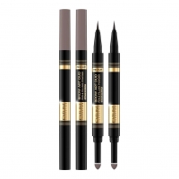 

Eveline Cosmetics - Ультратонкий водостойкий маркер и пудра для бровей 2 в 1 Brow Art Duo, 02 MEDIUM