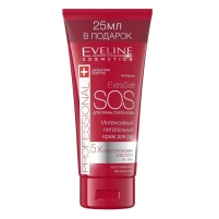 Фото Eveline Cosmetics - Интенсивный питательный крем SOS для очень сухой кожи рук, 100 мл