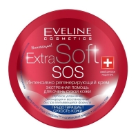 Eveline Cosmetics - Интенсивно регенерирующий крем SOS для очень сухой кожи лица и тела, 200 мл kaaral защитный крем барьер с гидролизатами шелка и рисовыми протеинами color care 150 мл