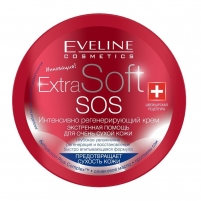Фото Eveline Cosmetics - Интенсивно регенерирующий крем SOS для очень сухой кожи лица и тела, 200 мл
