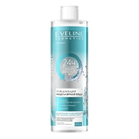 Eveline Cosmetics - Очищающая мицеллярная вода 3 в 1, 400 мл pure clean micellar water normal to combination 200ml очищающая мицелярная вода для нормальной и комбинированной кожи 200 мл