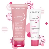 Bioderma - Набор "Очищение и уход за чувствительной кожей зимой"