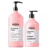 L'Oreal Professionnel - Набор Vitamino Color (шампунь 1500 мл + кондиционер 750 мл) кондиционер бустер для укрепления волос у женщин strengthening bio
