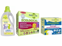 Фото Набор средств для стирки (порошок 1,2 кг + кондиционер 1 л + отбеливатель 600 г)