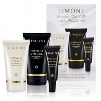 Фото Limoni - Подарочный набор Premium Syn-Ake Anti-Wrinkle Care Set: крем для лица 2х50 мл + крем для век 25 мл