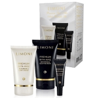 Limoni - Подарочный набор Premium Syn-Ake Anti-Wrinkle Care Set: легкий крем 50 мл + маска 50 мл + крем для век 25 мл iunik набор средств для лица витаминная серия