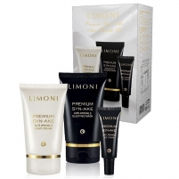 Фото Limoni - Подарочный набор Premium Syn-Ake Anti-Wrinkle Care Set: легкий крем 50 мл + маска 50 мл + крем для век 25 мл