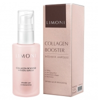 Limoni - Сыворотка с коллагеном Collagen Booster Intensive Ampoule, 30 мл limoni патчи для век от морщин с коллагеном и эластином collagen booster lifting eye patch 60