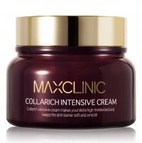 Фото Maxclinic - Крем для лица с коллагеном и церамидами для повышения упругости кожи лица Collarich Intensive Cream, 50 г