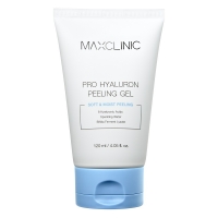 Maxclinic - Гель-скатка для пилинга лица Pro Hyaluron Peeling Gel, 120 мл лосьон гель для поверхностного химического пилинга lacticpeel 50% 341088 30 мл