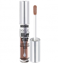 Фото Luxvisage - Жидкие матовые тени для век Matt Tint Waterproof 12H, 109 Soft Brown, 3 г