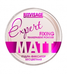 Фото Luxvisage - Пудра-фиксатор Expert Matt тон Бесцветный, 9 г