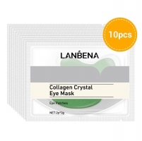 Фото Lanbena - Гидрогелевые патчи с коллагеном и экстрактом водорослей Collagen Crystal Eye Mask, 10 шт