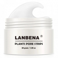 Lanbena - Белая маска от черных точек Plants Pore Strips, 30 г - фото 1