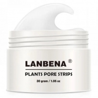 Фото Lanbena - Белая маска от черных точек Plants Pore Strips, 30 г