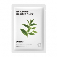 Lanbena - Тканевая маска c зеленым чаем, 25 г - фото 1