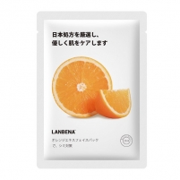 Фото Lanbena - Тканевая маска c экстрактом апельсина, 25 г