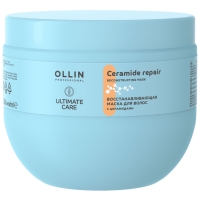 Ollin Professional - Восстанавливающая маска для волос с церамидами, 500 мл shary маска реаниматор против ломкости для тонких и пористых волос коллаген 200