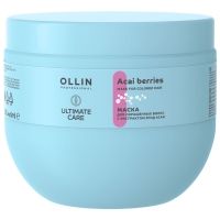 Ollin Professional - Маска для окрашенных волос с экстрактом ягод асаи, 500 мл шампунь оттеночный san professional с экстрактом ягод ежевики жемчужный 10 8 300мл