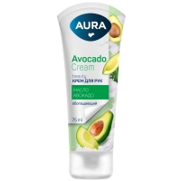 Aura - Обогащающий крем с маслом авокадо для рук, 75 мл смешбук авокадо а5 180 листов