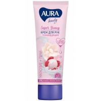 Aura - Тонизирующий крем для рук, 75 мл эликсир эльзам тонизирующий с женьшенем и витамином с 10 флаконов по 10 мл