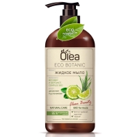 Olea - Жидкое мыло Eco Botanic "Ветивер и бергамот" с дозатором, 450 мл
