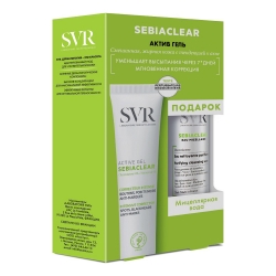 Фото Набор Sebiaclear Active Set (актив гель - уход 40 мл + мицеллярная вода 75 мл)