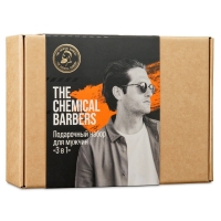 The Chemical Barbers - Подарочный набор для мужчин 3 в 1: гель для душа, 350 мл + шампунь, 350 мл +гель для мытья, 350 мл