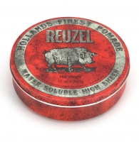 Reuzel - Помада средней фиксации для укладки мужских волос Water Soluble High Sheen Hog, 340 г