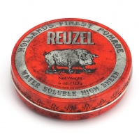 Reuzel - Помада средней фиксации для укладки мужских волос Water Soluble High Sheen Pig, 113 г