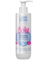 Librederm - Крем-гель для мытья новорожденных, младенцев и детей 0+, 250 мл рукавицы medservise для мытья лежачих больных без воды 10 шт