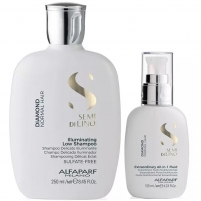 Фото Набор для блеска волос (шампунь, 250 мл + флюид, 125 мл)