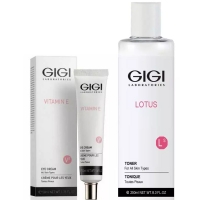 GIGI - Набор для базового ухода: крем для век 50 мл + тоник 250 мл набор средств для волос wella professionals creatine curl c 30 мл 75 мл 100 мл
